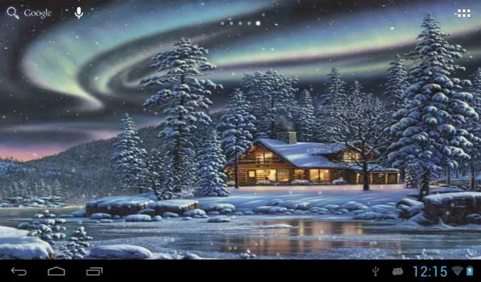 Winter Snow Live Wallpaper android App screenshot 0